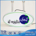 Double sides display led light box for airline
